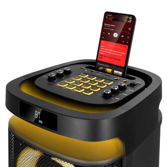 ALTAVOZ PHOENIX RUMBLEBOSS 80W BATERIA 2 MICROS