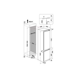 FRICOM. WHIRLPOOL WHC20T152 193x54 NF INTEGRABLE