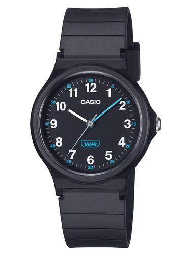 Reloj Casio Collection Mujer LQ-24B-1BEF - Esfera analógica circular, carcasa y correa azul marino