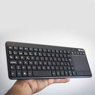 TECLADO RATON NGS TV WARRIOR 2.4 TOUCH