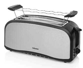 TOST. TRISTAR BR1046 2R LARGA INOX 1400W