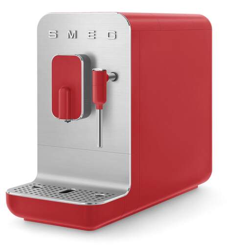 Cafetera Superautomática, 50&#39;Style SMEG - 1350 W, 19 Bar, Roja