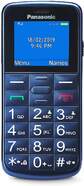 SeniorPhone Panasonic KX-TU110EX Azul - Pantalla 1.77", Cámara, Radio FM, Botón SOS, Linterna