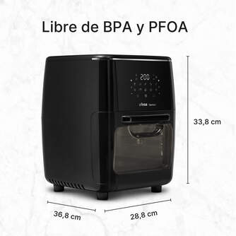 FREIDORA AIRE UFESA SENSEI 12L C/PUERTA CESTO GIR