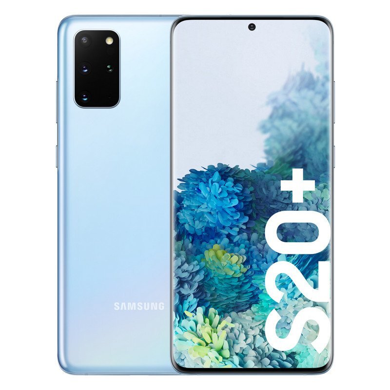 Samsung Galaxy S20+ 8/128GB Azul - 6.7" QHD+ 120Hz, Cam. 12/12/64MPx + Frontal 10MPx