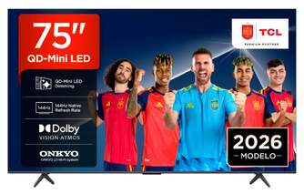 TV TCL 75%%%quot; 75P8L UHD MINILED GOOGLETV 144HZ