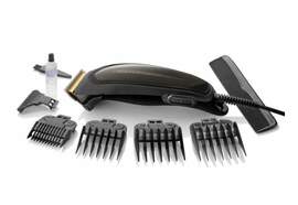 Cortapelos Taurus Mithos Avant - Con cable, 10 Longitudes Corte, Cuchillas Titanio, 4 Peines Guía