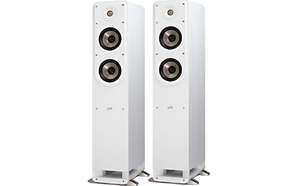 Pareja Altavoces Polk S55  Elite - Dynamic Balance, Hi-Res, 90dB, Bajos 6.5", Altavoz 1", Blanco