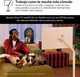 MONITOR LG 32%%%quot; 32U721SAW-W.EEU SWING 4K 3840x2160