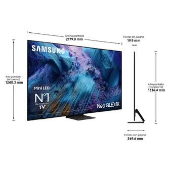 TV SAMSUNG 98%%%quot; TQ98QN990F 8K NEOQLED SMARTTV 120HZ