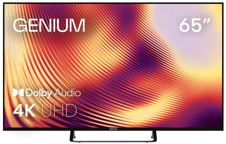 TV Genium 65"  GTV65UHD - 4K UHD, WebOs, Smart TV, HDR 10, Dolby Digital +, ThinQ/AirPlay