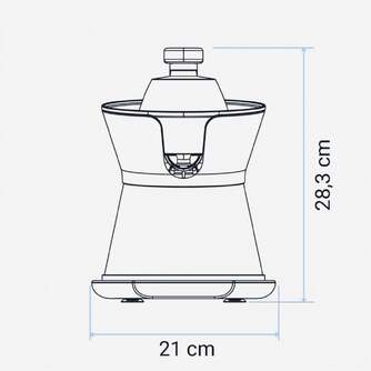 EXPRIM. U.BLUE JUICY 300/GR 300W BLANCO BRAZO