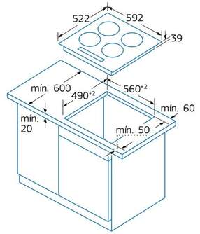 ENCIM. BALAY 3EB720LR 4F VITRO