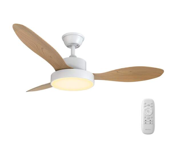 Ventilador techo Artica AVTECH36BM - Di&aacute;metro  119 cm, 6 Velocidades, 36W, Control Remoto, 45dB