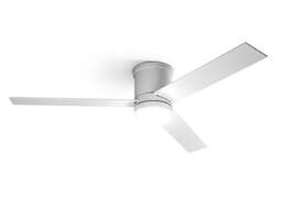 Ventilador de techo Ufesa Katmandu - 3 aspas, Rev. DC, 132 cm, blanco y marr&oacute;n