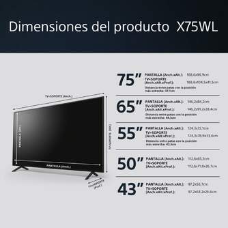 TV SONY 65%%%quot; KD65X75W UHD GOOGLE TV