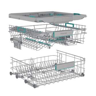 LVJ. HISENSE HS673A90X 16CP 3%%%#170;B 40dBA INOX