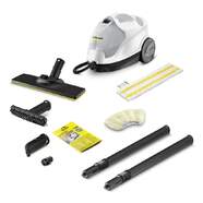 Vaporeta Karcher SC4 15126300 - 0'5L+0'8, 2000 W, Vidrio, Blanco