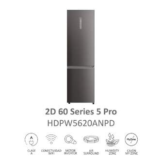 FRICOM. HAIER HDPW5620ANPD 205x60 NF INOX