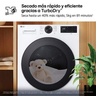 SECADORA LG RHX5008TLB 8K WIFI BCO