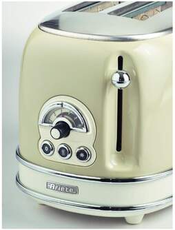 TOST. ARIETE 155/13 2R LARGA MINI BEIGE 810W RETRO