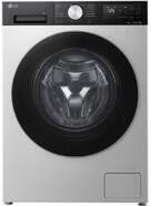 Lavadora LG F4X5009TSC - 9 kg, 1400 rpm, Clase A-40%, Platinum Steam, AI Direct Drive, 71 dB