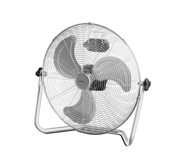 Ventilador Suelo Artica AVI120W20- 120W,  Diametro 50 cm, Aspas de aluminio, 3 Velocidades