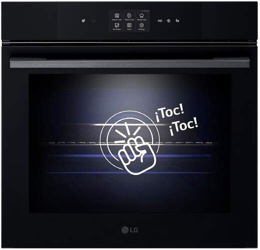 Horno Pirolítico LG WS9D7672WM - 76 L, Clase A++, Instaview, 3500W, Negro