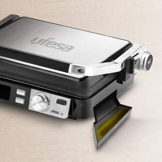 GRILL UFESA K2 2000W LCD 29X23 RESIS.INTEGRADA
