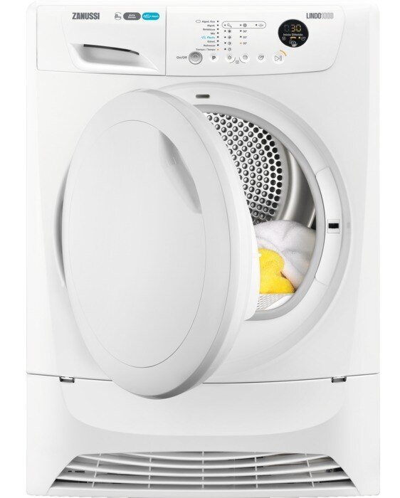 Secadora Bomba de Calor Zanussi ZDH8333PZ - A+, 8kg