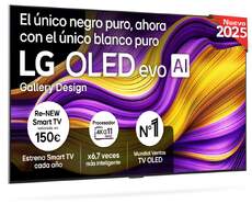 TV LG 65" OLED Evo 65G54LW - 4K Ultra HD, Alfa11, WebOS 25, 165 Hz, 60 W RMS, HDR10