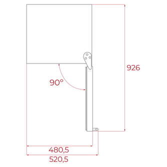 VINOTECA TEKA RVF10051GBK 51 BOTELLAS 113610002