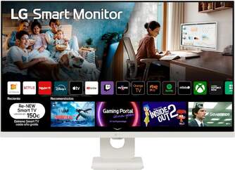 MONITOR LG 32%%%quot; 32U721SA W 4K UHD SMART MONITOR HDR