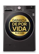 Lavadora LG F0P3CYV2E - 20 kg, 1000 rpm, AI Direct Drive. TurboWash 360º, Antihuellas, Negro