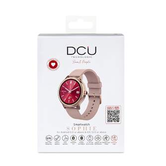SMARTWATCH DCU SOPHIE ORO ROSA SILICONA