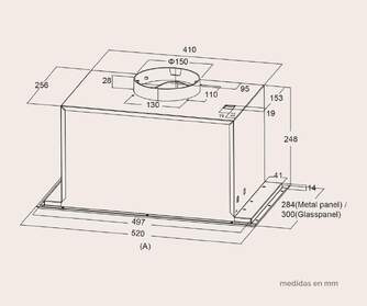 CAMPANA INTEG ARTICA AINTEGRA52CI 52CM C INOX
