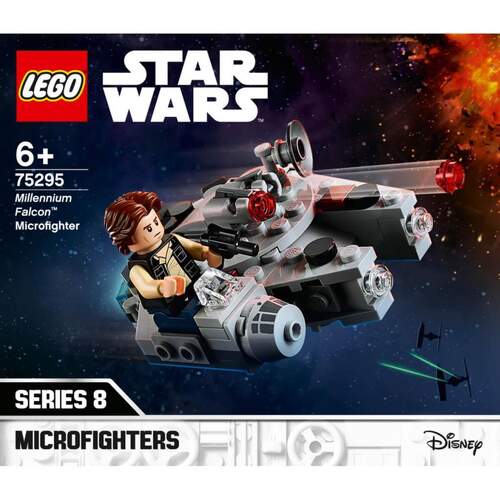 LEGO Star Wars Microfighter: Halcón Milenario - 101 Piezas, Recomendado 6+ Años