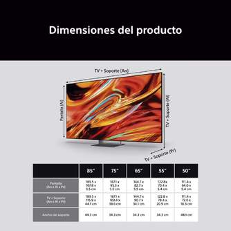 TV SONY 65%%%quot; K65XR75M2B UHD RGBMINILED XR GOOGLETV
