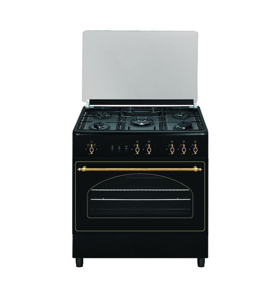 Cocina rústica gas butano Vitrokitchen RU9060 - 5 Fuegos, 90x60cm