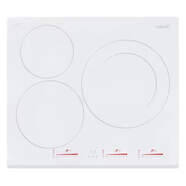 Placa Inducción Cata INSB6003E2WH 08063123 - 3 Zonas, 60 cm, 9 Potencias, Blanco