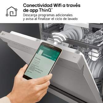 LVJ. LG DF355FP INOX INV. 3%%%#170;BAND QUADW DSP