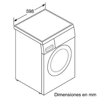 LVD. BOSCH WUU28T63ES 8K 1400R BLANCA