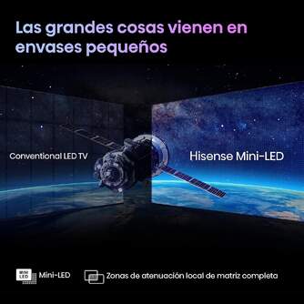 TV HISENSE 55%%%quot; 55U7KQ UHD MINILED ULED QLED 144HZ
