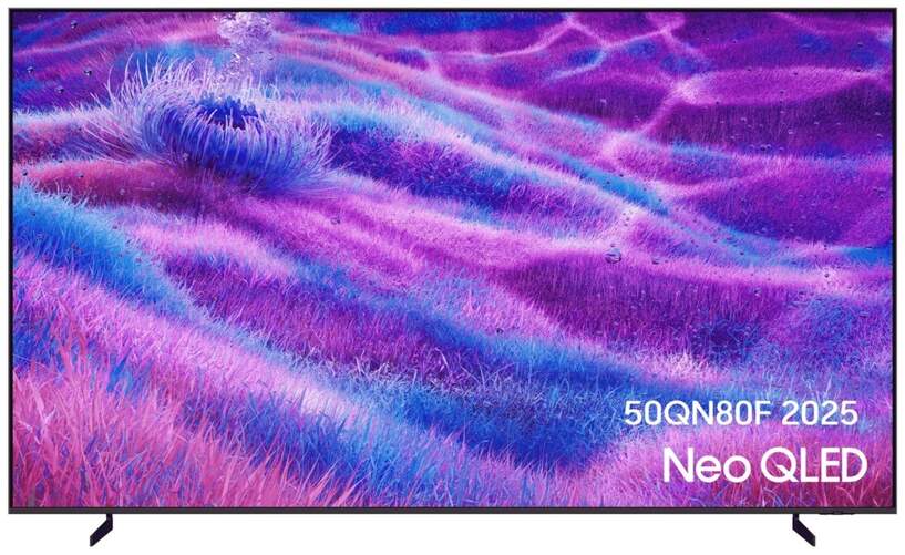 TV Samsung 50" TQ50QN80F - NeoQLED, 4K Ultra HD, Smart TV Tizen 144 Hz, 30 W RMS, HDR10+ Adaptive