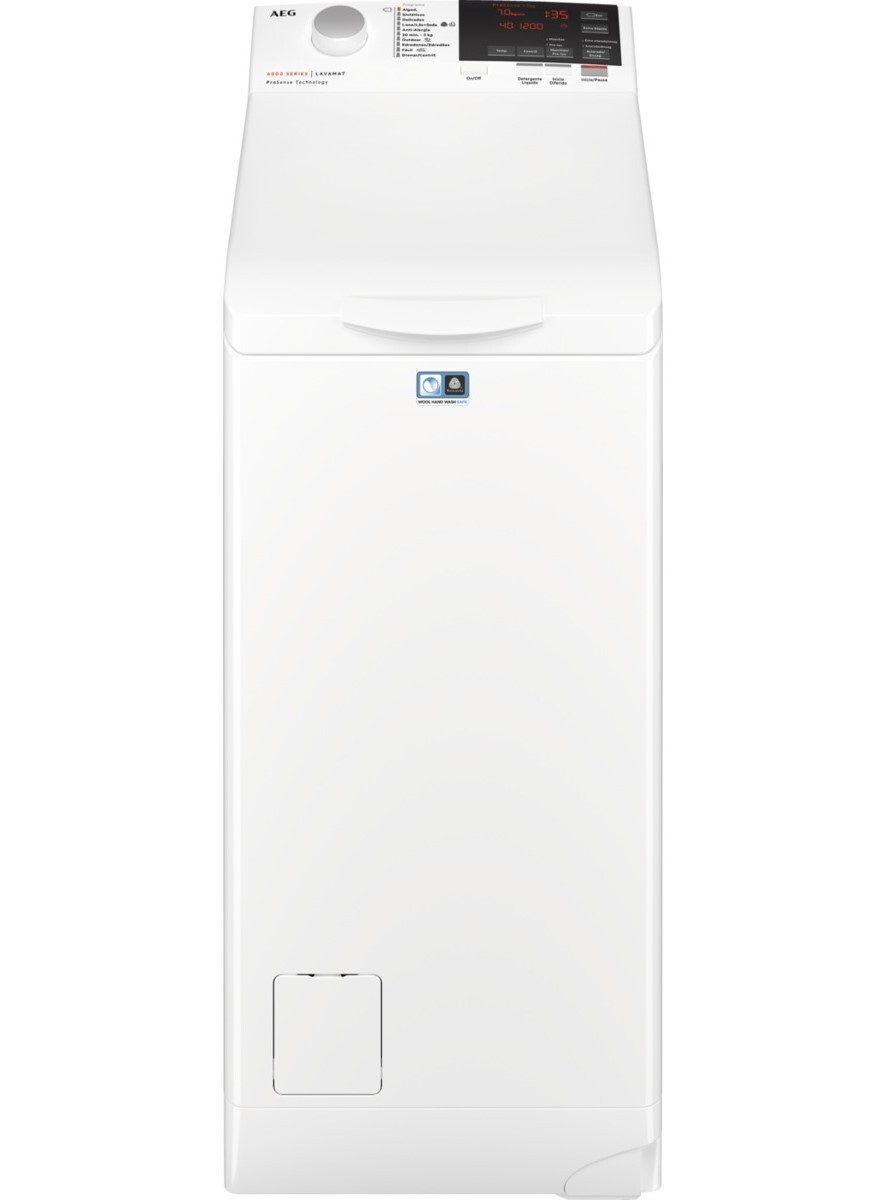 Lavadora carga superior AEG L6TBG721 - Clase F, 7kg
