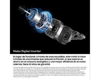 LVD. SAMSUNG WW10FG6U34LKU3 10K 1400R SMART