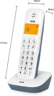 TELEFONO DECT SPC 7300AS AIR AZUL/BLANCO ECO