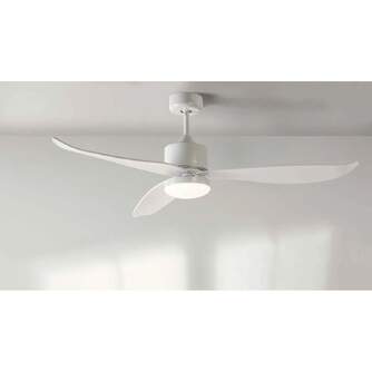 VENTILADOR TECHO JATA JVTE4231 132CM DC LED 6V BCO