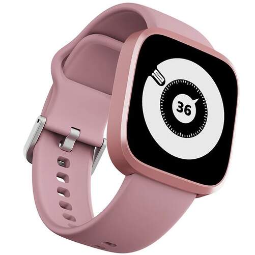 Smartwatch HiFuture Edge Pink - 1,72", Bluetooth 5.3, sensor frec. card&iacute;aca, 7 d&iacute;as autonom&iacute;a