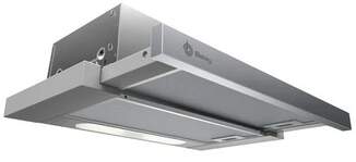 Campana Telescópica Balay 3BT263MX - 60cm, Extracción máx 360m3/h, Silenciosa, 3 Potencias, Inox